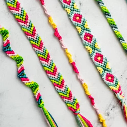 2/26/25 Friendship Bracelets with Embroidery Floss — Youth Art