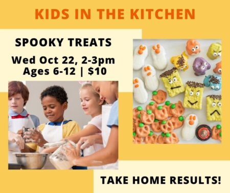 10/22/25 Kids in the Kitchen: Spooky Treats