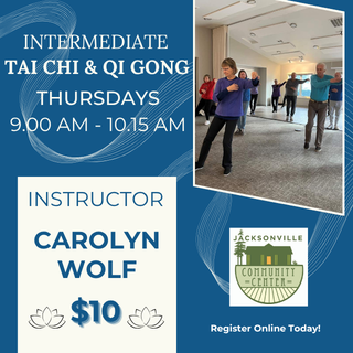 4/9 Intermediate Tai Chi and Qi Gong
