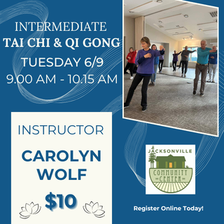 7/2 Intermediate Tai Chi and Qi Gong