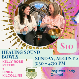 8/2 – Healing Sound Bowls with Kelly & Linda