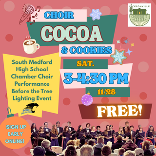 11/28 Choir Cocoa, & Cookies Before the Tree Lighting Event (FREE)